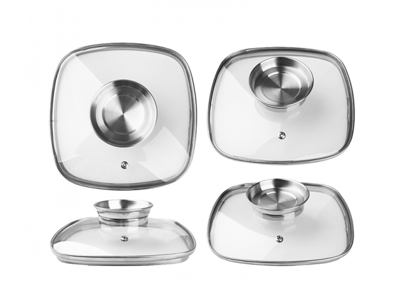 Glass pot lid production line